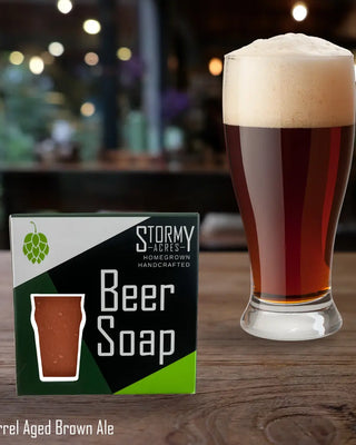 Beer Soap by  Stormy Acres | All-natural soap for sensitive skin