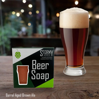 Beer Soap by  Stormy Acres | All-natural soap for sensitive skin