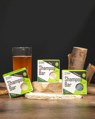 3 Hop Shampoo Bars with Beer