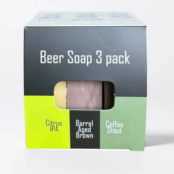 Beer Soap 3 Pack by HOP Shop | All-natural soap for sensitive skin