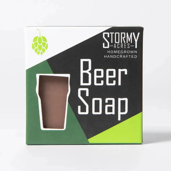 Barrel Aged Brown Ale Beer Soap by HOP Shop | All-natural soap for sensitive skin