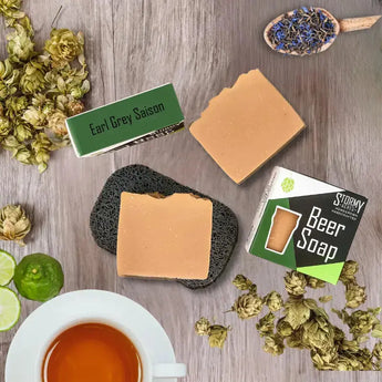 Earl Grey Saison Beer Soap by HOP Shop | All-natural soap for sensitive skin