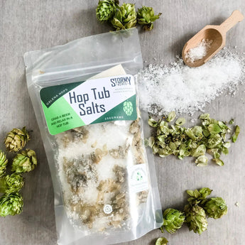 Hop Tub Salts - Stormy Acres | Sustainable skincare ingredients