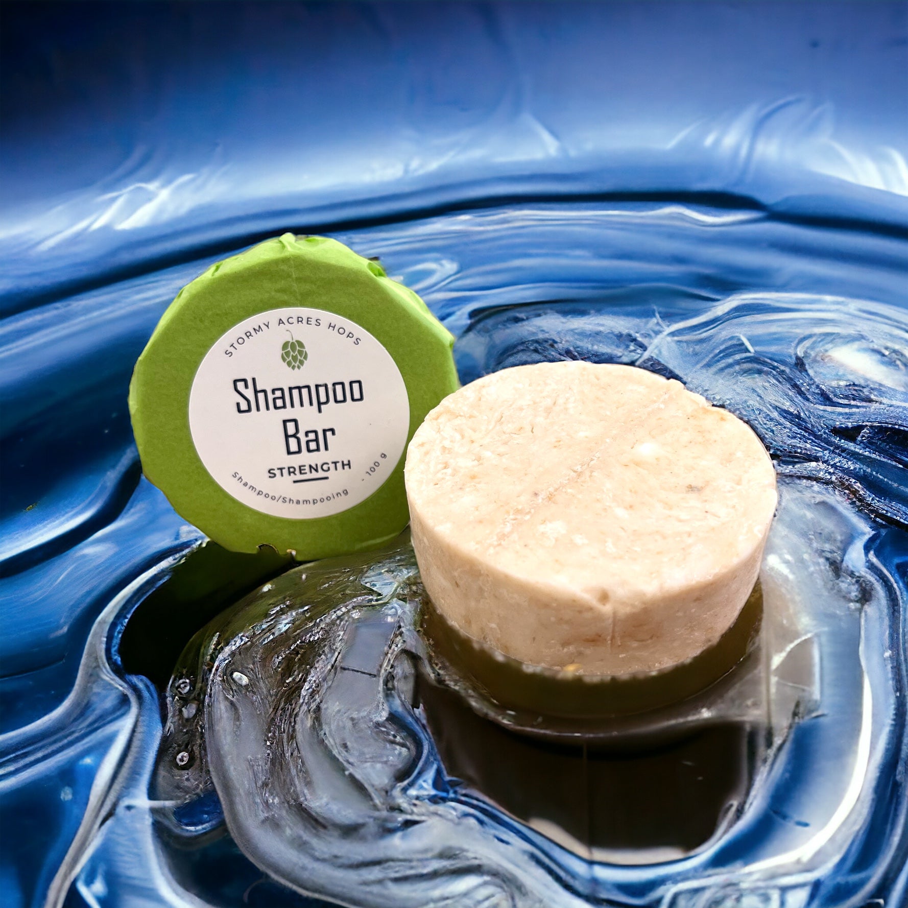 Shampoo Bar STRENGTH - Stormy Acres | Sustainable skincare ingredients